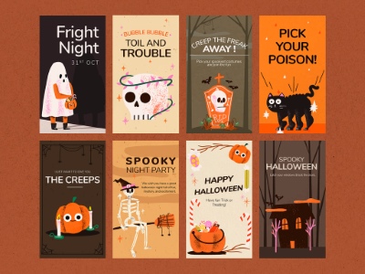 Halloween Social Media Layouts 25xAIT Halloween Social Media Layouts 25xAIT