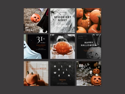 Halloween Social Media Layouts 25xAIT Halloween Social Media Layouts 25xAIT