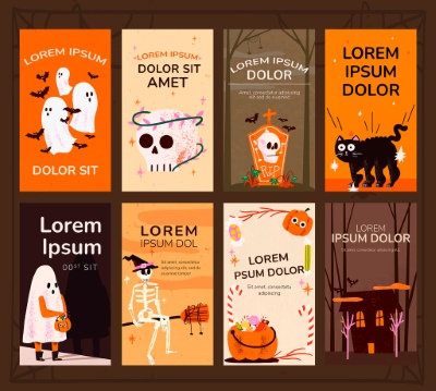 Halloween Social Media Layouts 25xAIT Halloween Social Media Layouts 25xAIT