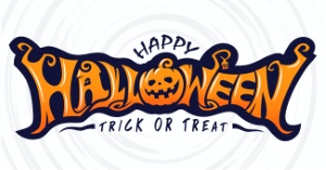 Happy Halloween Banners, Logos & Stickers 35xAI