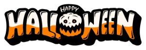 Happy Halloween Banners, Logos & Stickers 35xAI