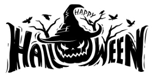 Happy Halloween Banners, Logos & Stickers 35xAI