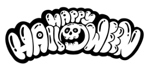 Happy Halloween Banners, Logos & Stickers 35xAI