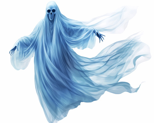 Ghosts, Witches & Zombies for Halloween 31xPNG