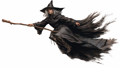 Ghosts, Witches & Zombies for Halloween 31xPNG