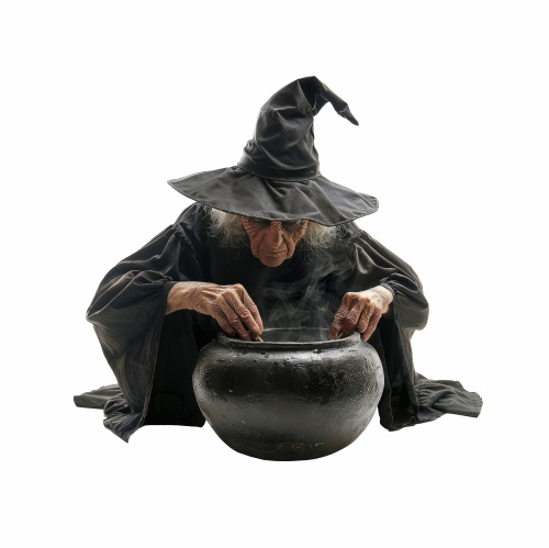 Ghosts, Witches & Zombies for Halloween 31xPNG