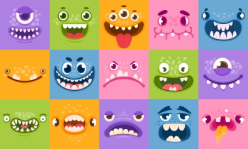 Halloween Scary Cute Characters & Faces 25xAI Halloween Scary Cute Characters & Faces 25xAI