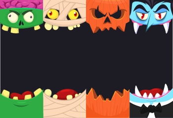 Halloween Scary Cute Characters & Faces 25xAI Halloween Scary Cute Characters & Faces 25xAI