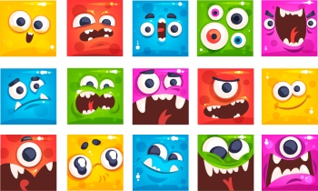 Halloween Scary Cute Characters & Faces 25xAI Halloween Scary Cute Characters & Faces 25xAI