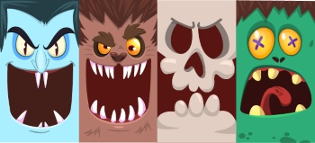 Halloween Scary Cute Characters & Faces 25xAI Halloween Scary Cute Characters & Faces 25xAI