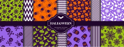 Funny Halloween Characters & Patterns 25xAI Funny Halloween Characters & Patterns 25xAI