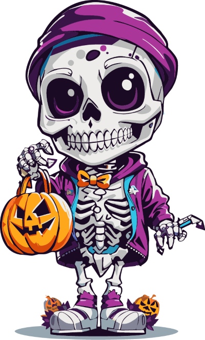 Funny Halloween Characters & Patterns 25xAI Funny Halloween Characters & Patterns 25xAI