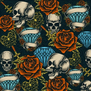 Luxury 47 Skull Patterns AI Luxury 47 Skull Patterns AI