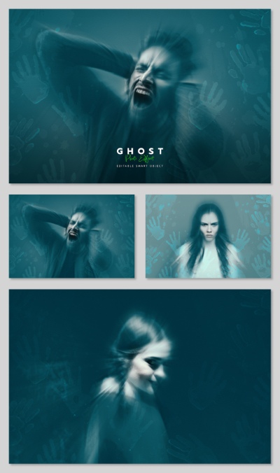 Halloween Photo Effects 15xPSDT Halloween Photo Effects 15xPSDT