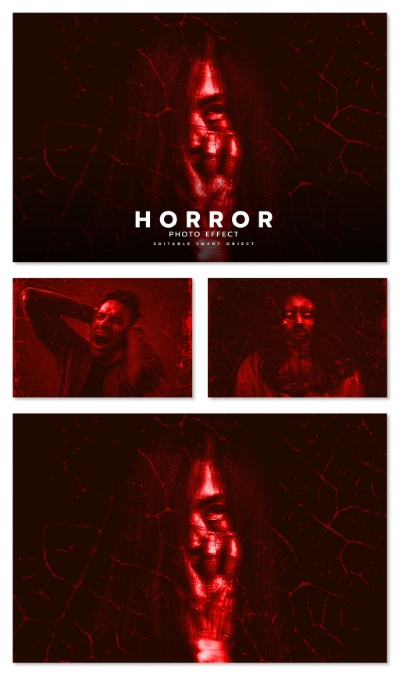 Halloween Photo Effects 15xPSDT Halloween Photo Effects 15xPSDT