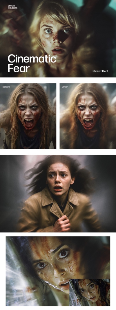 Halloween Photo Effects 15xPSDT Halloween Photo Effects 15xPSDT