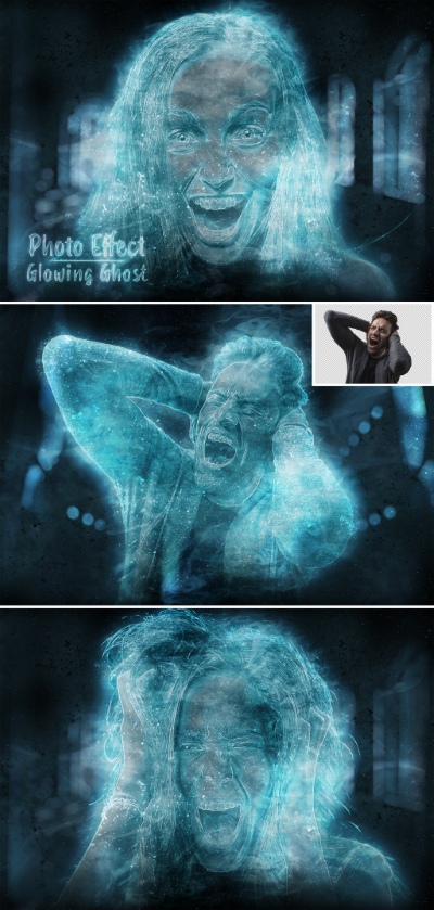 Halloween Photo Effects 15xPSDT Halloween Photo Effects 15xPSDT