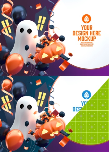 Halloween PhotoShop Templates 28xPSDT Halloween PhotoShop Templates 28xPSDT