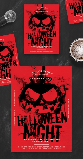 Halloween PhotoShop Templates 28xPSDT Halloween PhotoShop Templates 28xPSDT