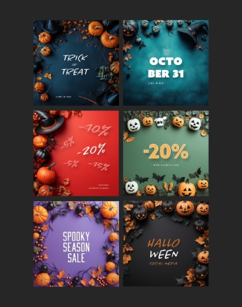 Halloween PhotoShop Templates 28xPSDT Halloween PhotoShop Templates 28xPSDT