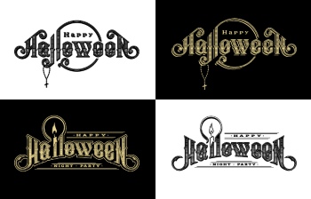 Halloween Vintage Design Posters, Labels & Elements 30xAI Halloween Vintage Design Posters, Labels & Elements 30xAI