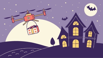 Halloween Futuristic Toons 25xAI