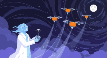 Halloween Futuristic Toons 25xAI