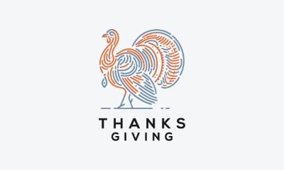 Thanksgiving Vector Design Elements 16xAI
