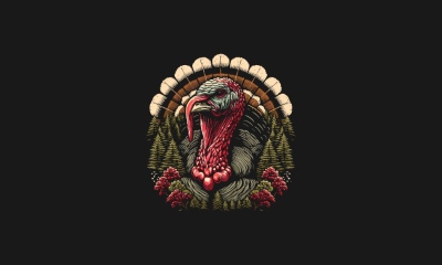 Thanksgiving Vector Design Elements 16xAI