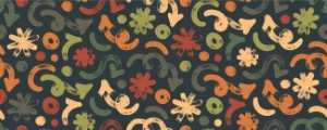 Grunge Seamless Hand Drawn Multicolor Patterns #1, 35xAI