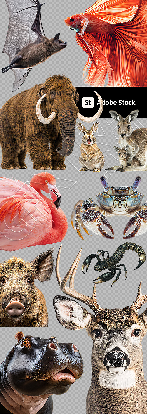 Mammals 26xPNG