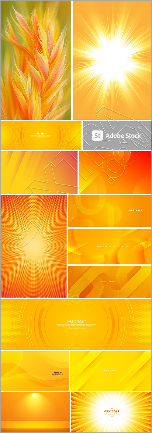 Yellow Backgrounds 35xAI