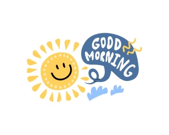 Goodmorning Cartoon Vector Illustrations 26xAI