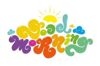 Goodmorning Cartoon Vector Illustrations 26xAI