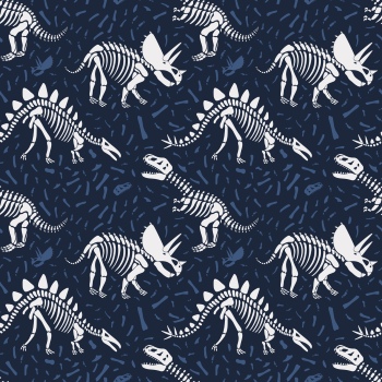 Dinosour Toons Seamless Patterns #2, 30xAI