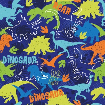 Dinosour Toons Seamless Patterns #2, 30xAI