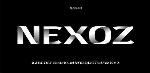 Isometric 3D Vector Alphabets 43xAI