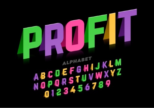 Isometric 3D Vector Alphabets 43xAI