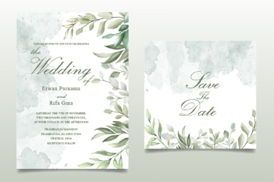 Invitation & Wedding Card Templates #1, 41xAI Invitation & Wedding Card Templates #1, 41xAI