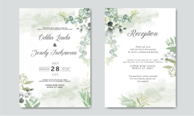 Invitation & Wedding Card Templates #1, 41xAI Invitation & Wedding Card Templates #1, 41xAI