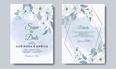 Invitation & Wedding Card Templates #1, 41xAI Invitation & Wedding Card Templates #1, 41xAI