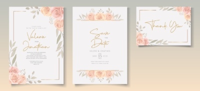 Invitation & Wedding Card Templates #1, 41xAI Invitation & Wedding Card Templates #1, 41xAI