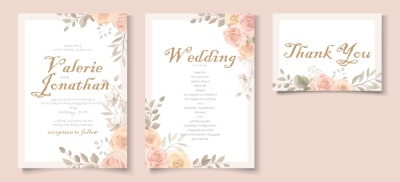 Invitation & Wedding Card Templates #1, 41xAI Invitation & Wedding Card Templates #1, 41xAI