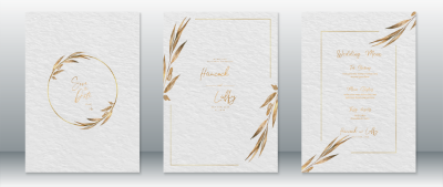 Invitation & Wedding Card Templates #1, 41xAI Invitation & Wedding Card Templates #1, 41xAI