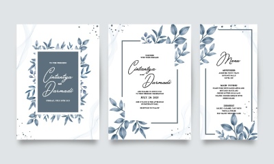 Invitation & Wedding Card Templates #1, 41xAI Invitation & Wedding Card Templates #1, 41xAI