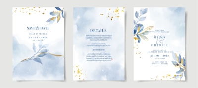 Invitation & Wedding Card Templates #1, 41xAI Invitation & Wedding Card Templates #1, 41xAI