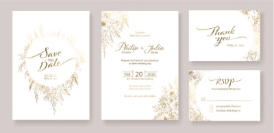 Invitation & Wedding Card Templates #2, 41xAI Invitation & Wedding Card Templates #2, 41xAI