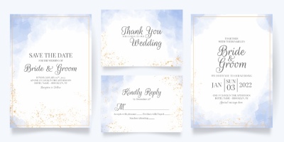 Invitation & Wedding Card Templates #2, 41xAI Invitation & Wedding Card Templates #2, 41xAI