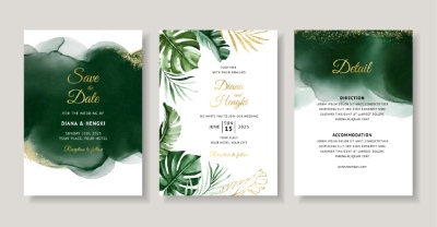 Invitation & Wedding Card Templates #2, 41xAI Invitation & Wedding Card Templates #2, 41xAI