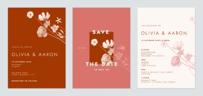 Invitation & Wedding Card Templates #2, 41xAI Invitation & Wedding Card Templates #2, 41xAI
